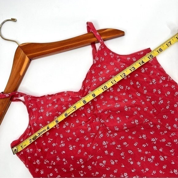 GAP Girls Red-ish Pink Adjustable Spaghetti Strap Lightweight Dress Size 18-20 - Picture 7 of 9